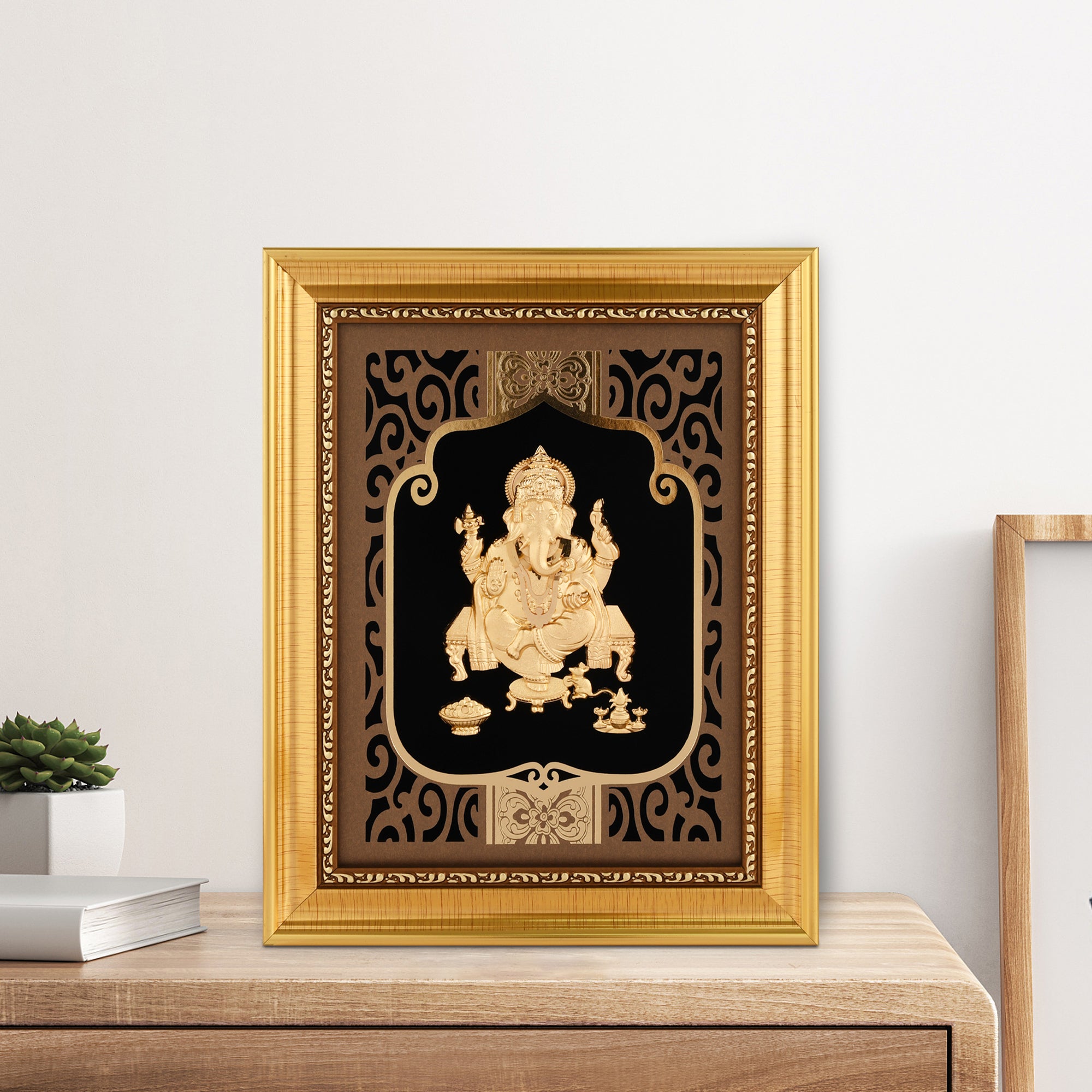 MOKSHA CRAFT Frame Ganesha: “God of new beginnings” 8*10