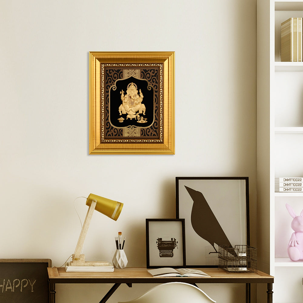 MOKSHA CRAFT Frame Ganesha: “God of new beginnings” 6*7