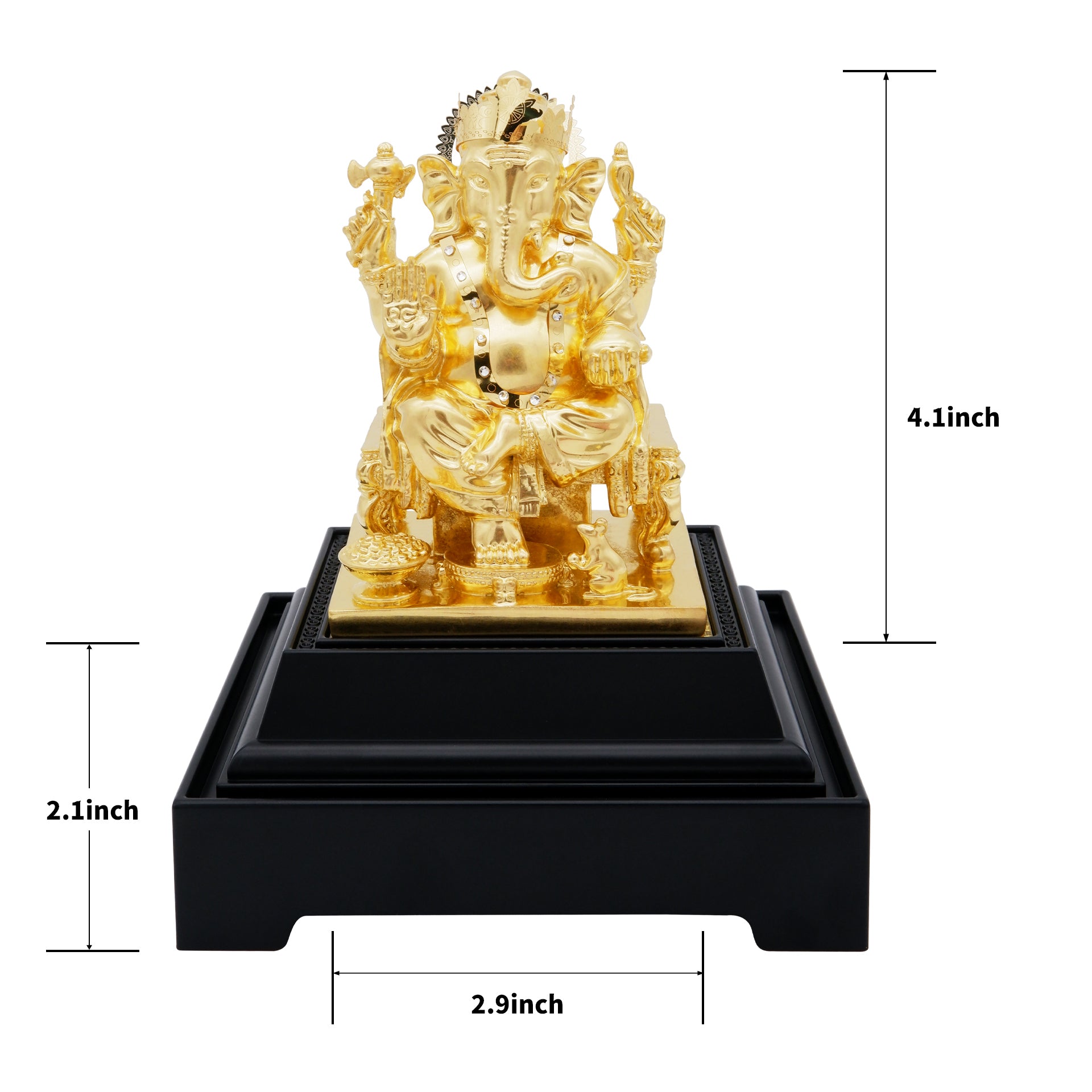 MOKSHA CRAFT Statue Ganesha: “God of new beginnings”
